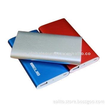 External Power Bank with 6,000mAh Capacity